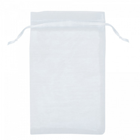 Lunettes de soleil pour enfants bleues et un souffleur de bulles Bluey dans un sac en organza personnalisé avec un autocollant