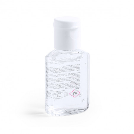 Gel hydroalcoolique avec adhésif première communion fille pour détails