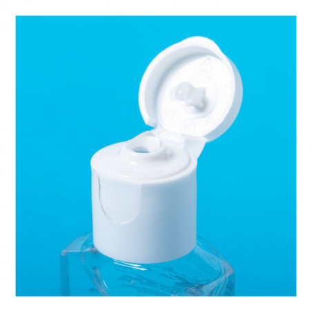 Gel hydroalcoolique avec adhésif première communion enfant pour détails