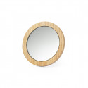 Miroir en bambou personnalisable pour les détails de la première communion fille