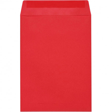 Porte-clés coeur dans enveloppe kraft rouge avec sticker romantique personnalisable