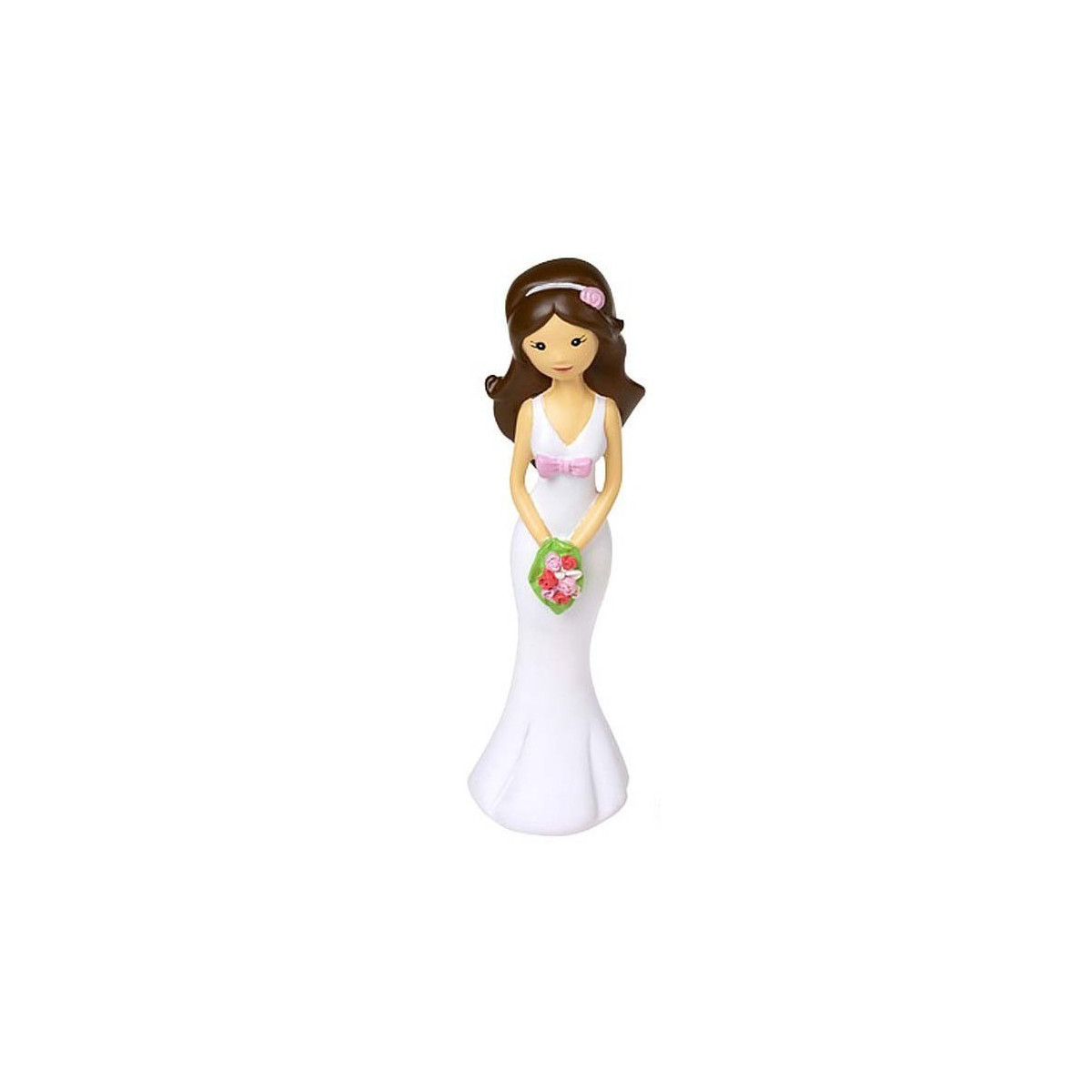 Figurine femme pour gâteau de mariage