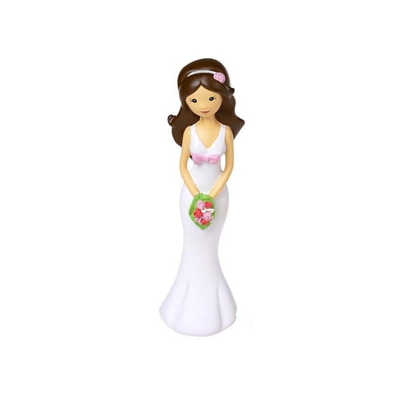 Figurine femme pour gâteau de mariage