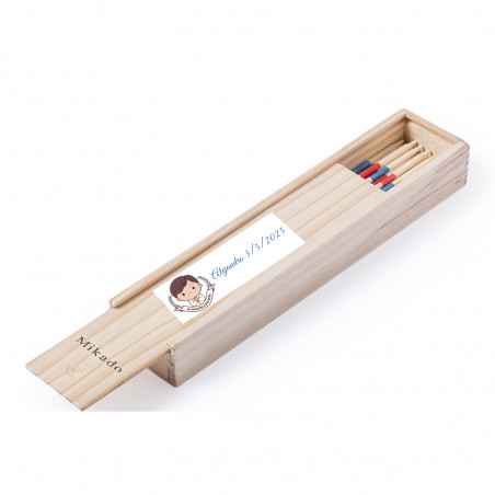 Jeu de compétence pour enfants pour un détail de communion de garçon