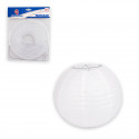 Lanterne ronde en papier blanche de 20 cm pour décoration