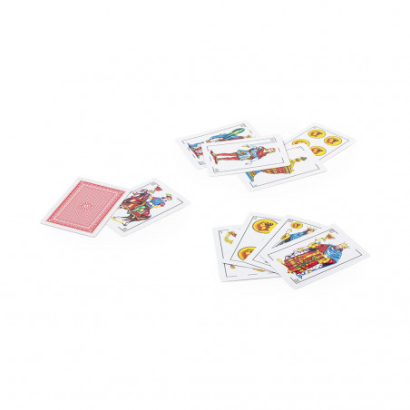Jeu de cartes espagnol personnalisé pour la première communion avec autocollant modifiable, souvenir original pour les invités