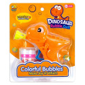 Pistolet à bulles par friction dinosaure pour enfants