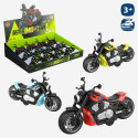Moto jouet à friction pour détails