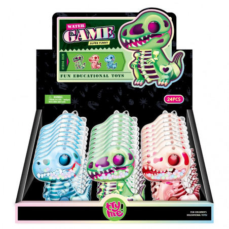 Couleur de conception de dinosaure de compétence de jeu d'eau pour plus de détails