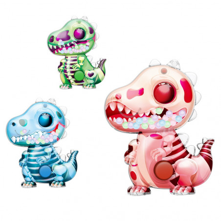Couleur de conception de dinosaure de compétence de jeu d'eau pour plus de détails