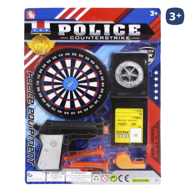 Cible en jouet design police pour détails