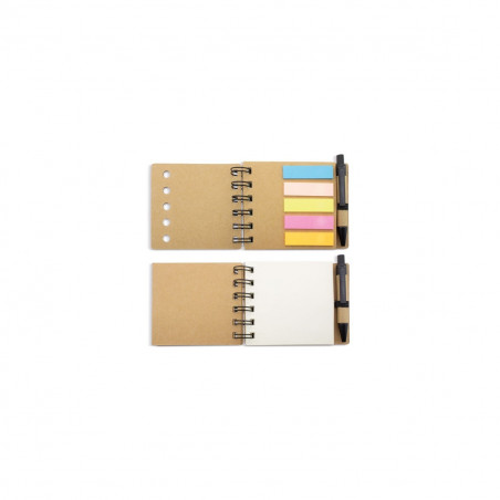 Cahier éco en liège personnalisé avec autocollant première communion pour les détails fille