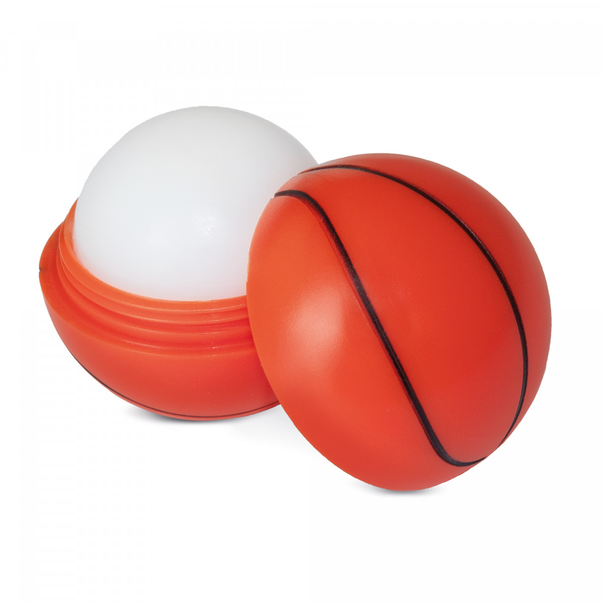 Baume à lèvres au design amusant de basket-ball