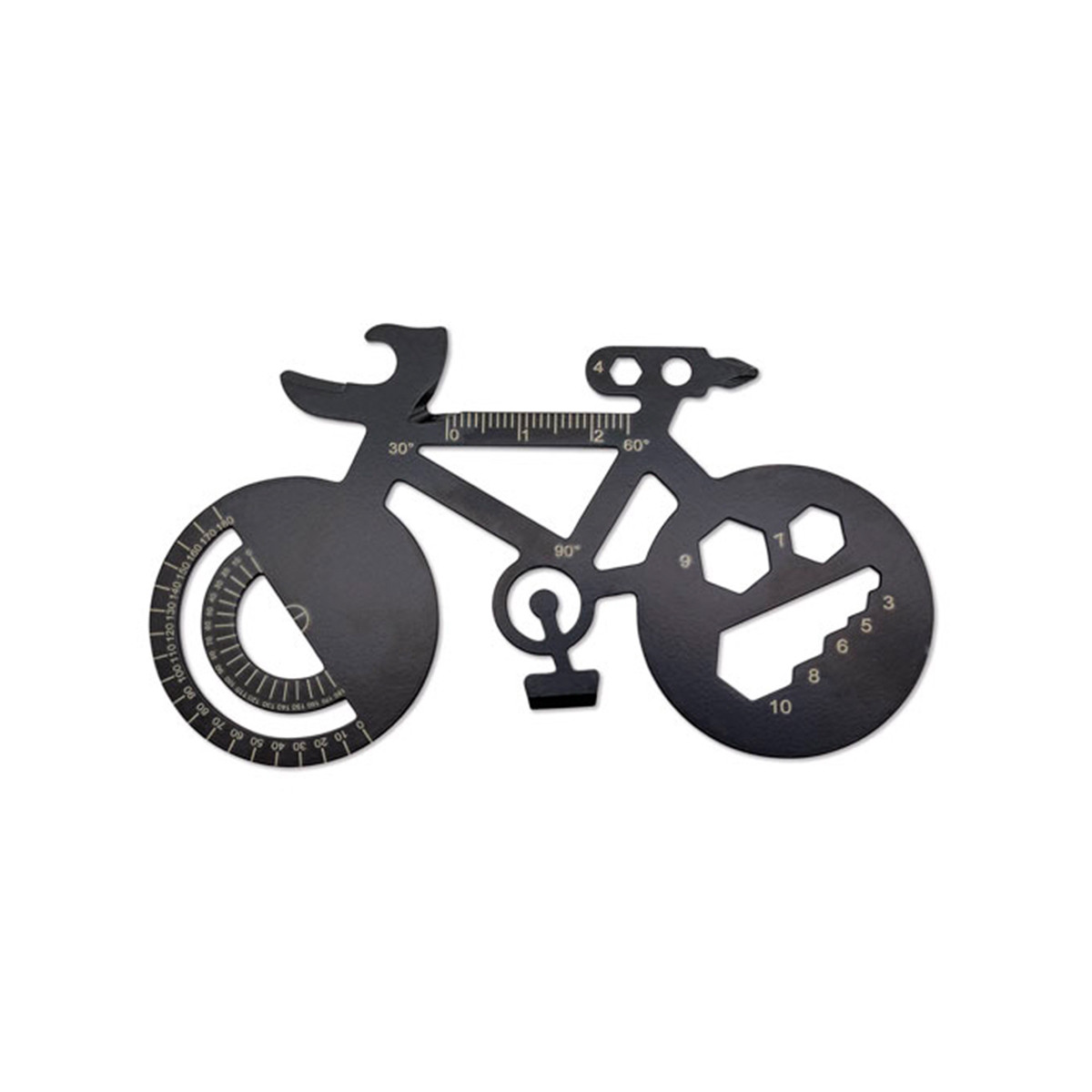 Outil multifonction en forme de vélo pour les détails