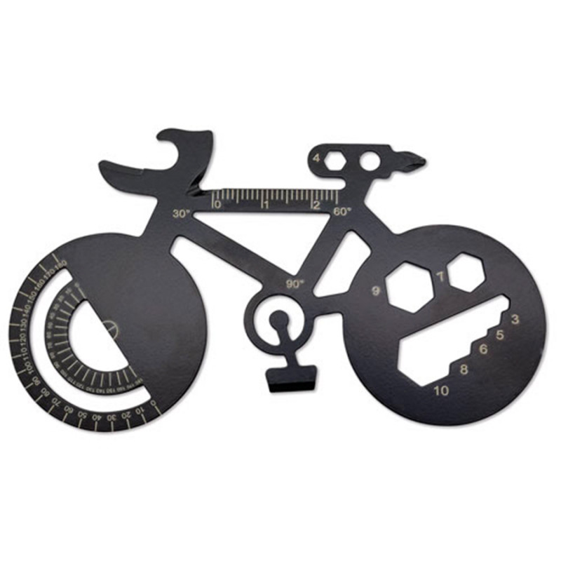 Outil multifonction en forme de vélo pour les détails
