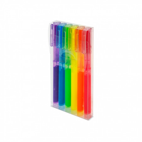 Ensemble de marqueurs de couleur 6 unités
