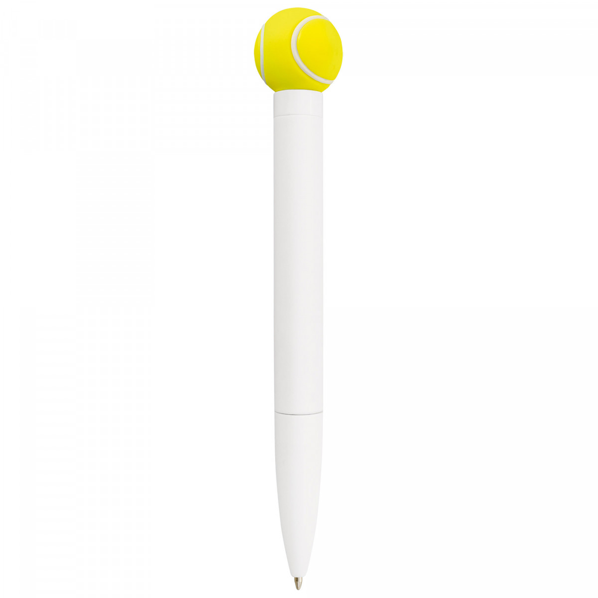 Stylo antistress design de balle de tennis pour détails