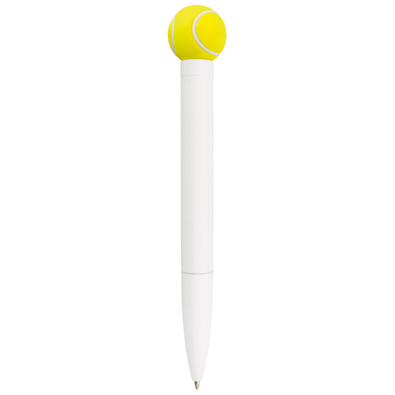 Stylo antistress design de balle de tennis pour détails