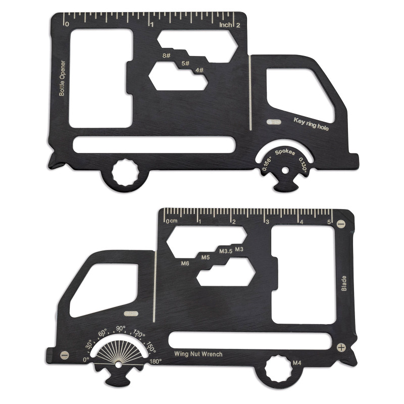 Outil multifonction design camion pour détails