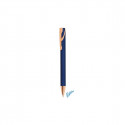 Stylo Pierre Cardin semi gel bleu marine avec autocollant première communion pour les détails enfant