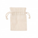 Porte-clés en bois avec autocollant et carte souvenir personnalisable dans un sac en coton pour baptême unisexe