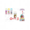 Pompero Gabby avec porte-clés licorne dans une enveloppe rose avec autocollant licorne personnalisable pour détails