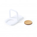 Support pour mobile avec pièce en bambou personnalisée avec autocollant de communion dans une enveloppe kraft