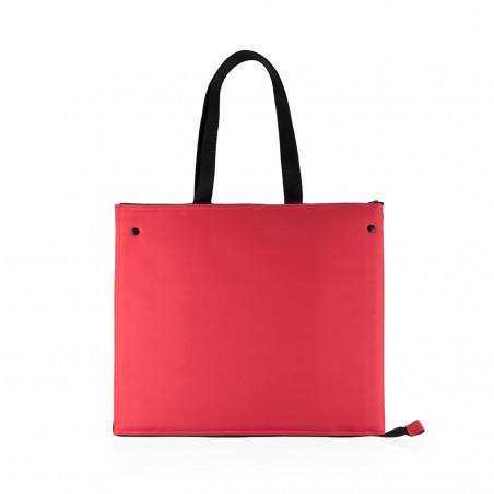 Sac isotherme coloré avec fermeture éclair et ouverture totale