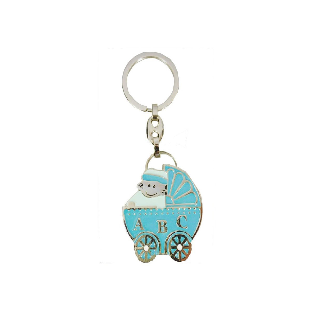 Porte-clé baptême garçon