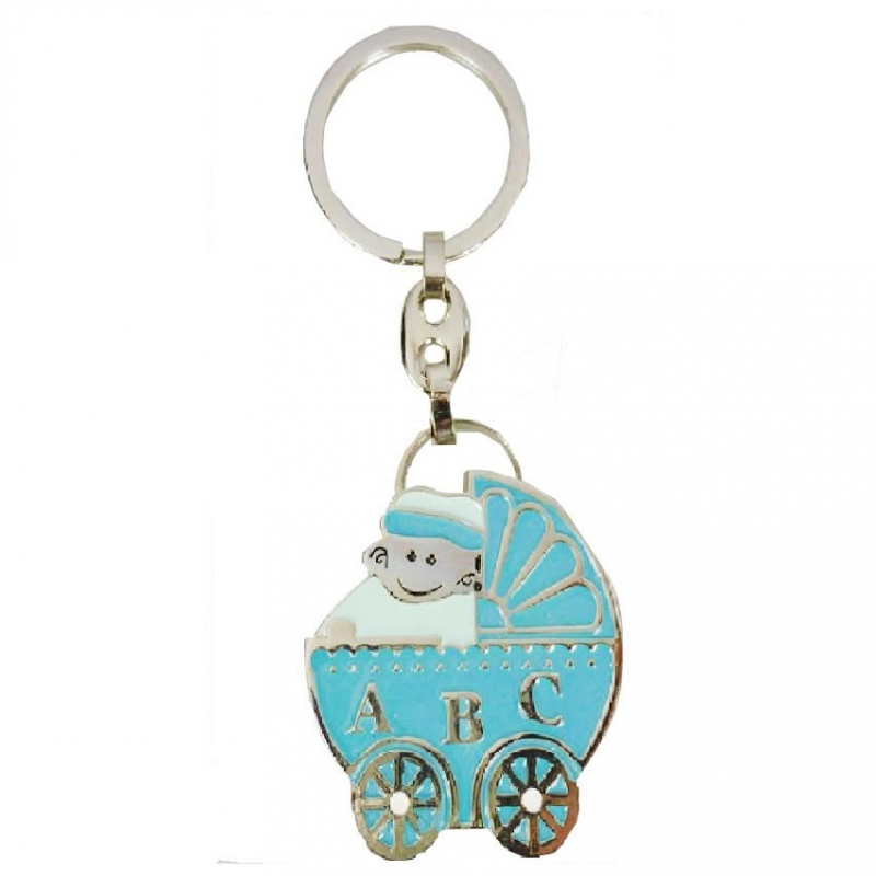 Porte-clé baptême garçon