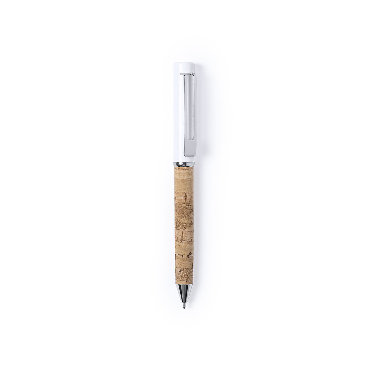 Stylo design en liège dans une boîte pour plus de détails