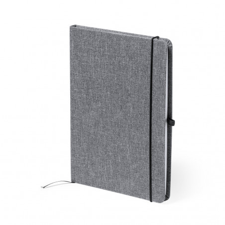 Bloc-notes ECO avec couverture rigide en RPET pour plus de détails