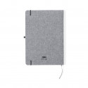 Bloc-notes ECO avec couverture rigide en RPET pour plus de détails
