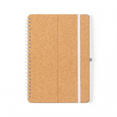 Carnet multifonction avec couvertures rigides en canne de blé pour les détails de l'événement