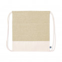 Sac à cordon en coton 100 % à offrir - naturel