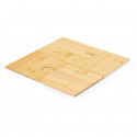 Sous-verres en bambou avec un design puzzle original pour des détails
