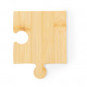 Sous-verres en bambou avec un design puzzle original pour des détails