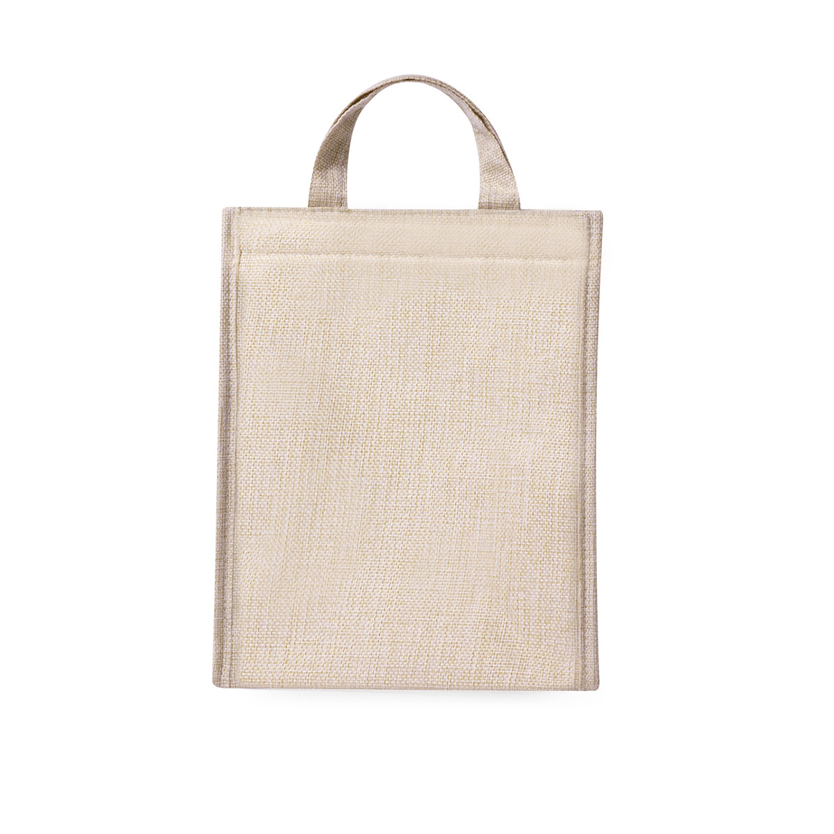 Sac isotherme élégant couleur naturelle pour les détails