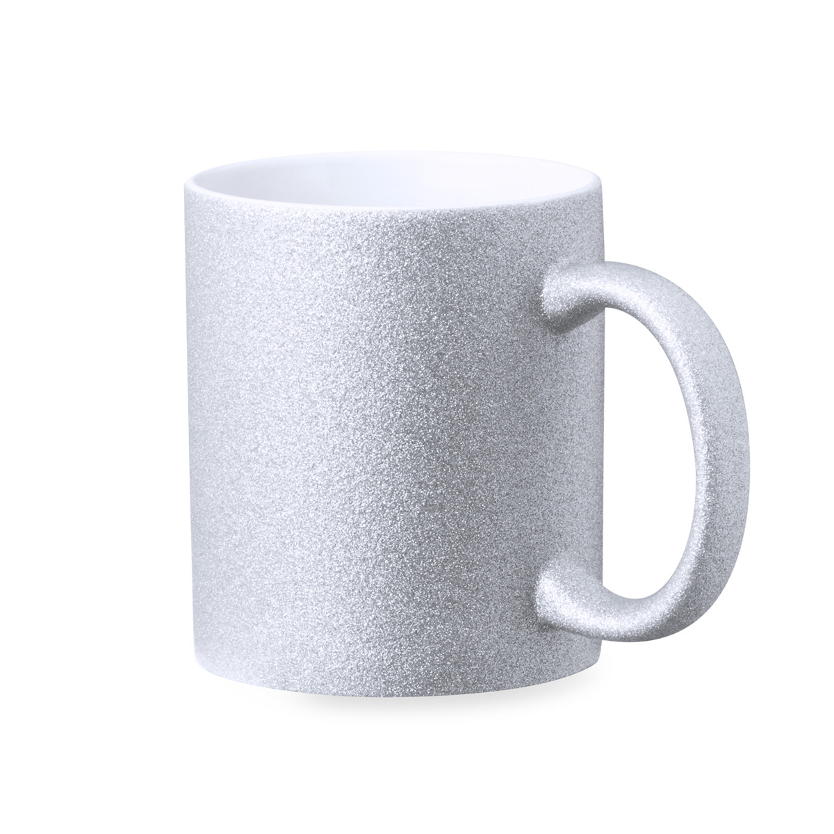 Tasse de sublimation en céramique effet paillettes pour détails d'événements