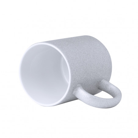 Tasse de sublimation en céramique effet paillettes pour détails d'événements