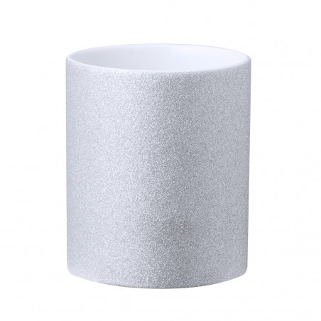 Tasse de sublimation en céramique effet paillettes pour détails d'événements
