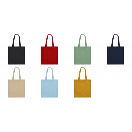 Sac en tissu coloré pour les détails de l\'événement et les détails de l\'entreprise