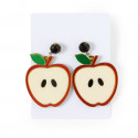 Boucles d'oreilles en forme de fruits pour des détails originaux