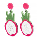 Boucles d'oreilles en forme de fruits pour des détails originaux