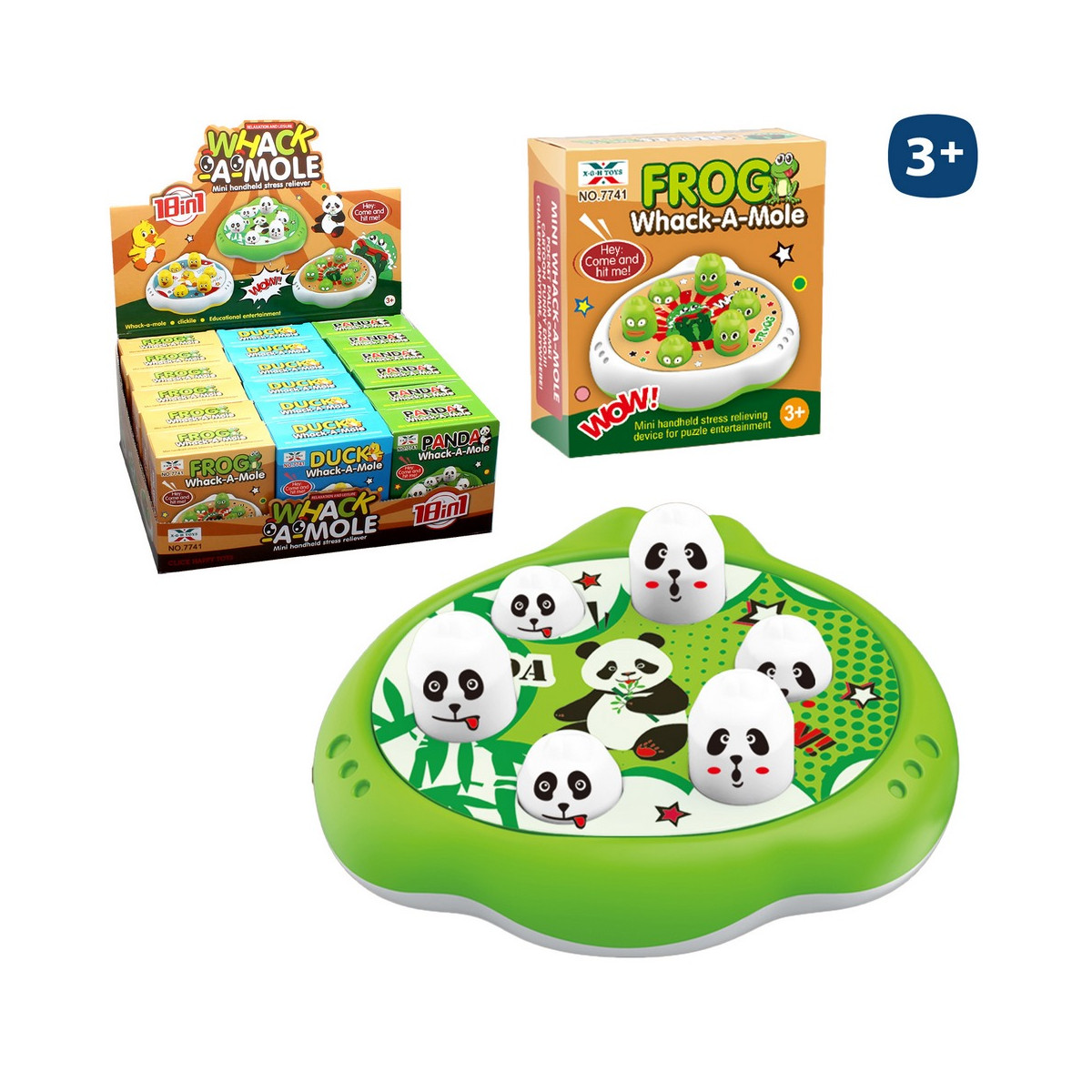 Jeu de style guacamole avec un design d'animaux