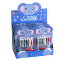 Pâte à modeler de couleurs 6 blocs avec outils design d'éléphant