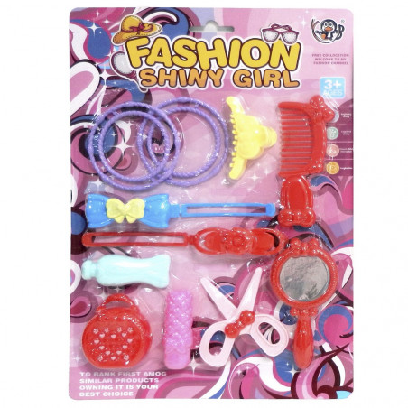 Coffret beauté avec accessoires de coiffure mode