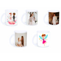 Mug givré sublimé avec photo personnalisée et dédicace