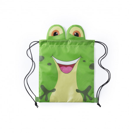 Pâte à modeler colorée design grenouille avec sac à cordes à offrir