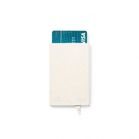 Porte-cartes avec mécanisme d'extraction éco avec adhésif éléphant pour détails de baptême